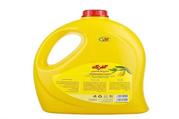 تصویر 4 از مایع ظرفشویی 4 لیتری گلرنگ قدرت شویندگی بالا لکه سخت قابلمه چرب